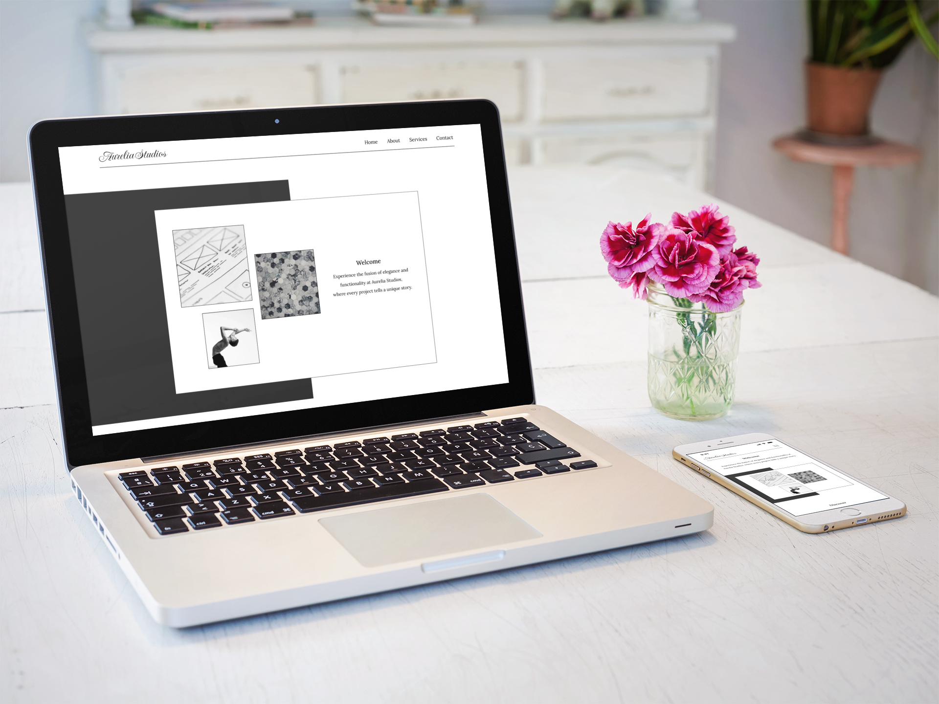 web design portfolio item