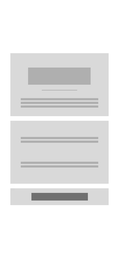Early wireframe of the welcome page